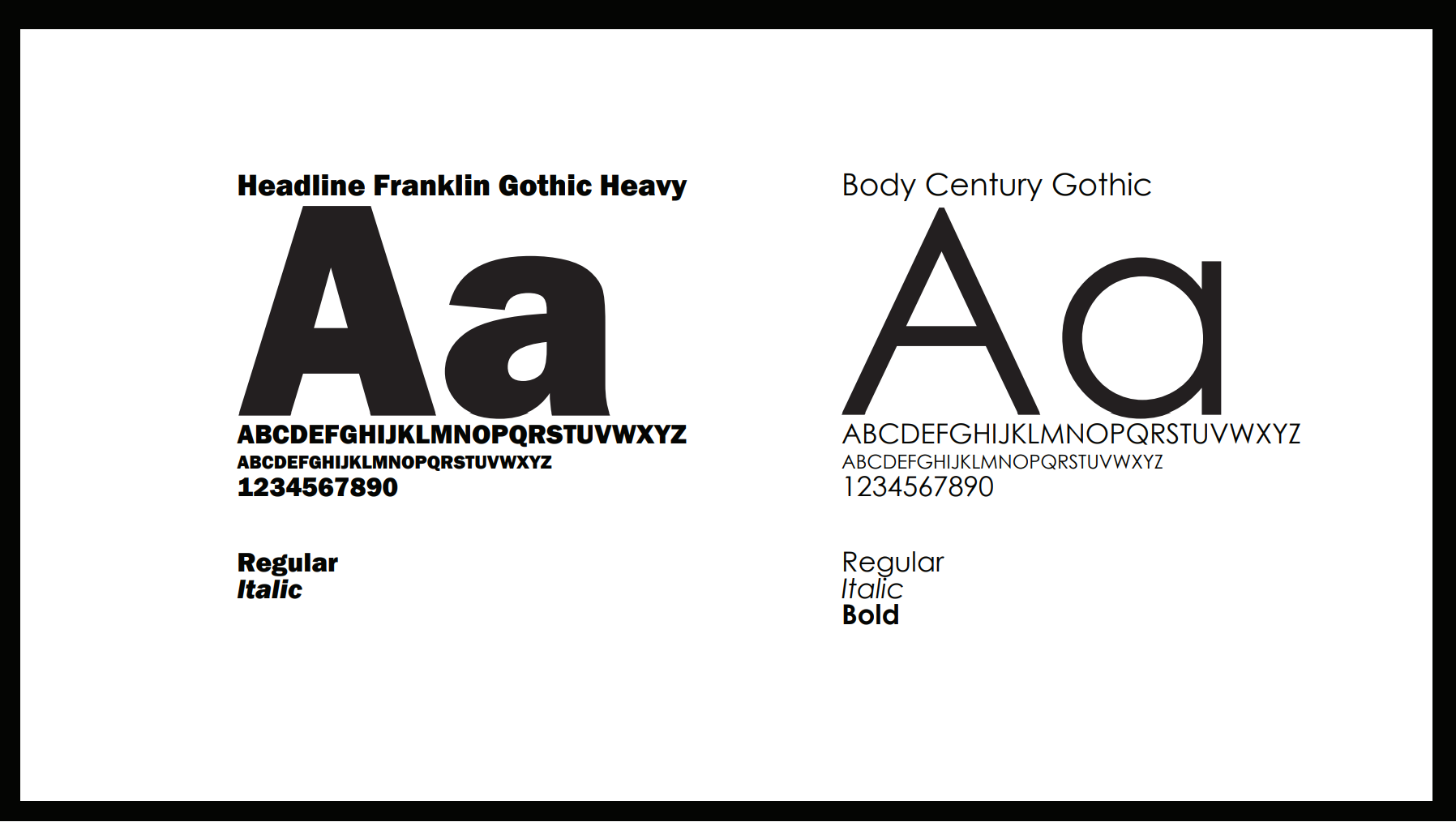 Rebranded Type Kit