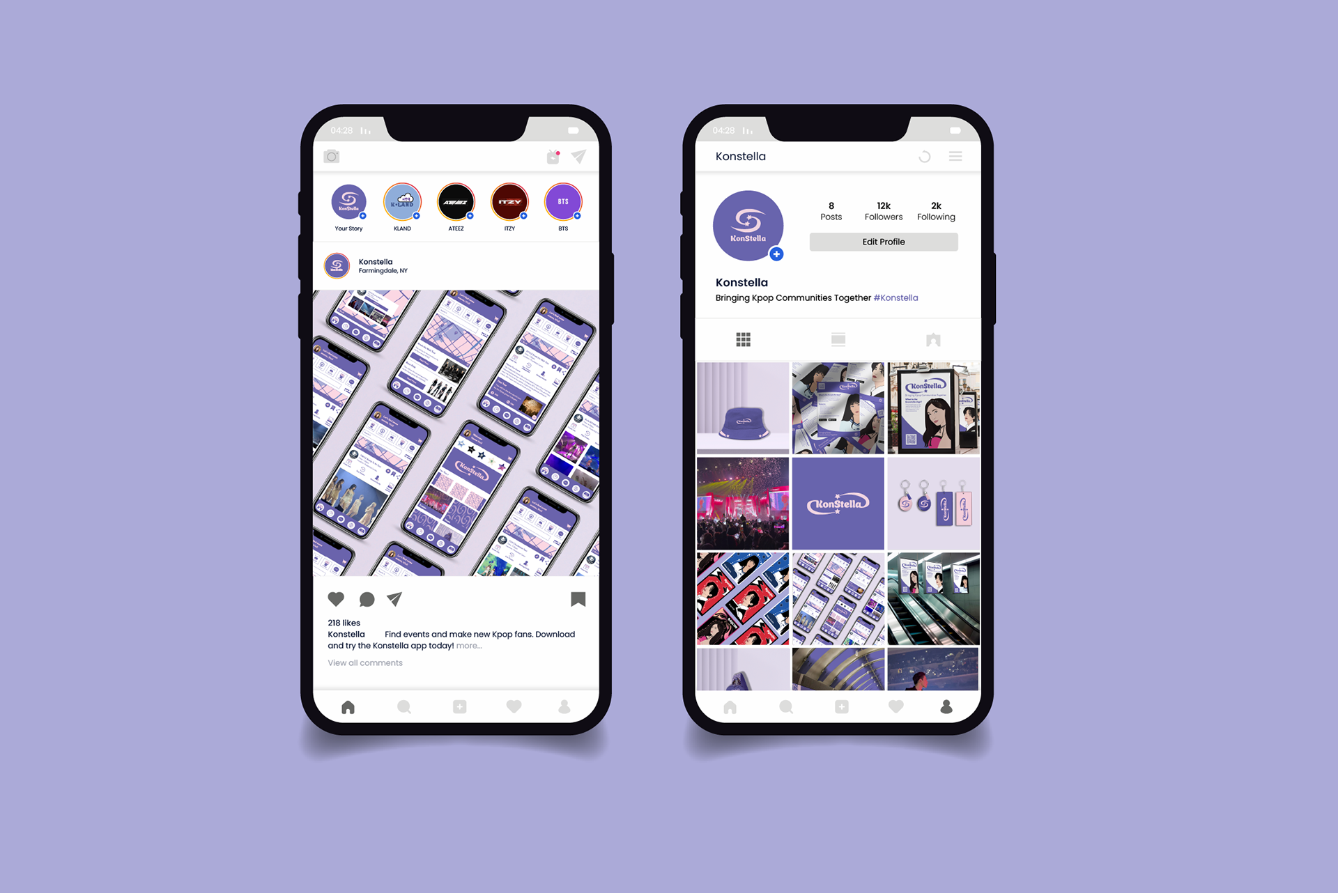 Konstella Instagram Profile & Post