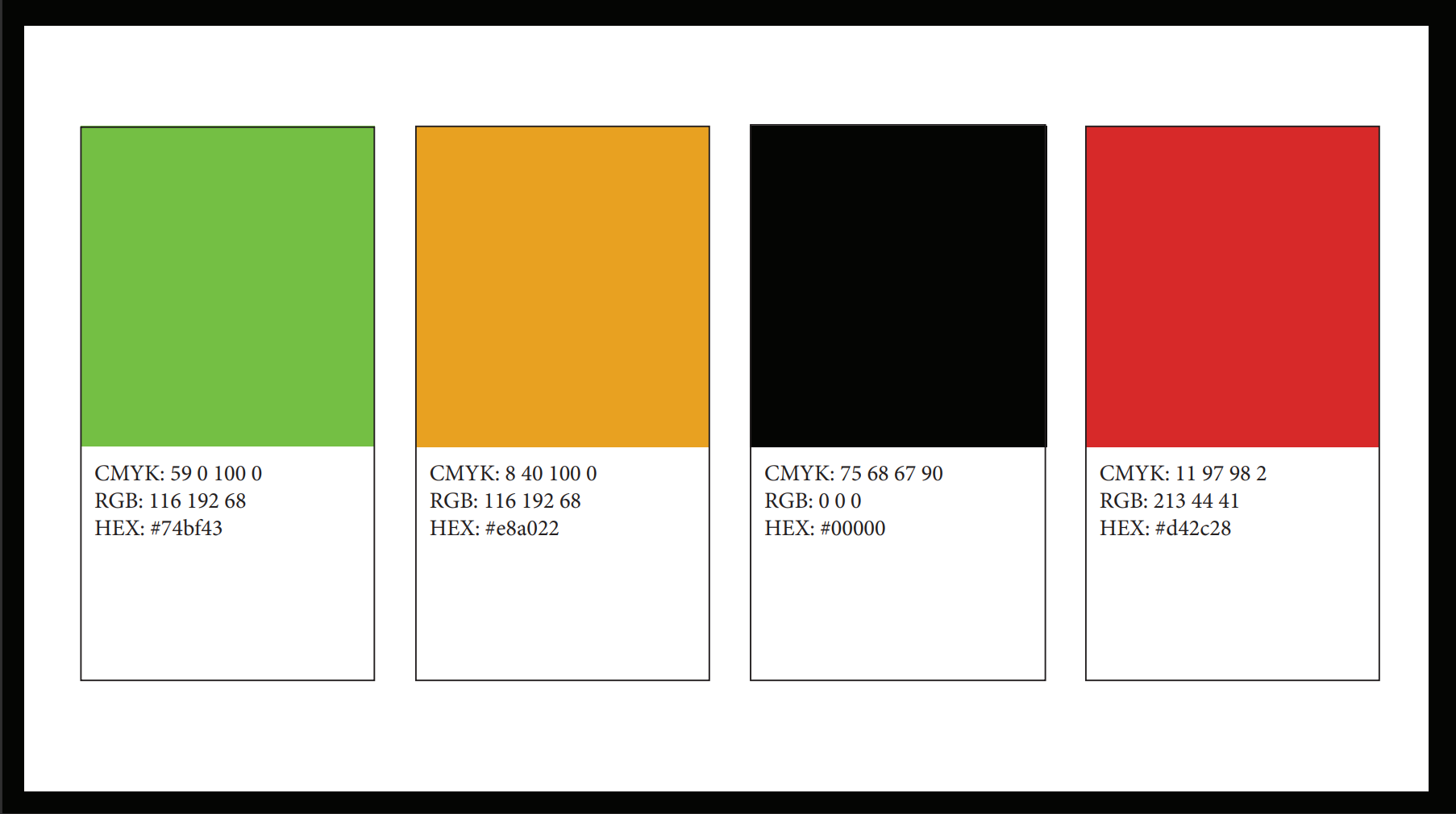 Rebranded Color Swatches