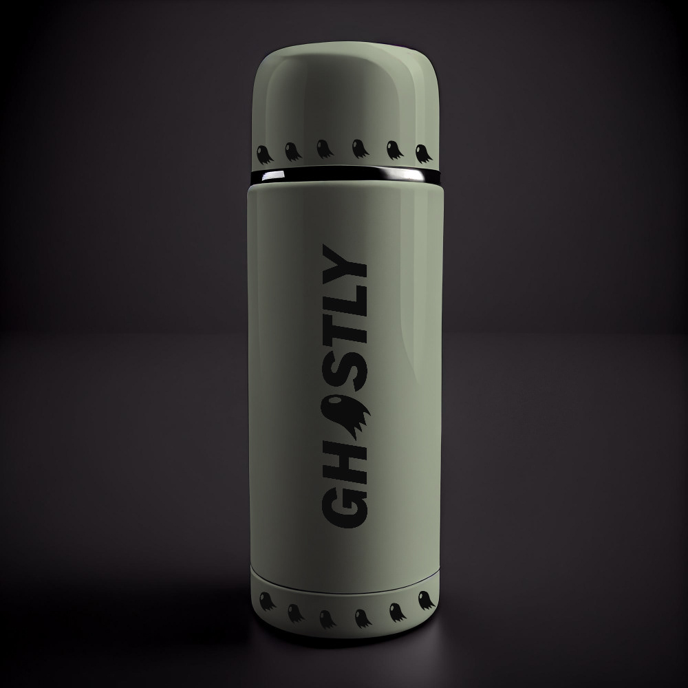 Ghostly Water Bottle