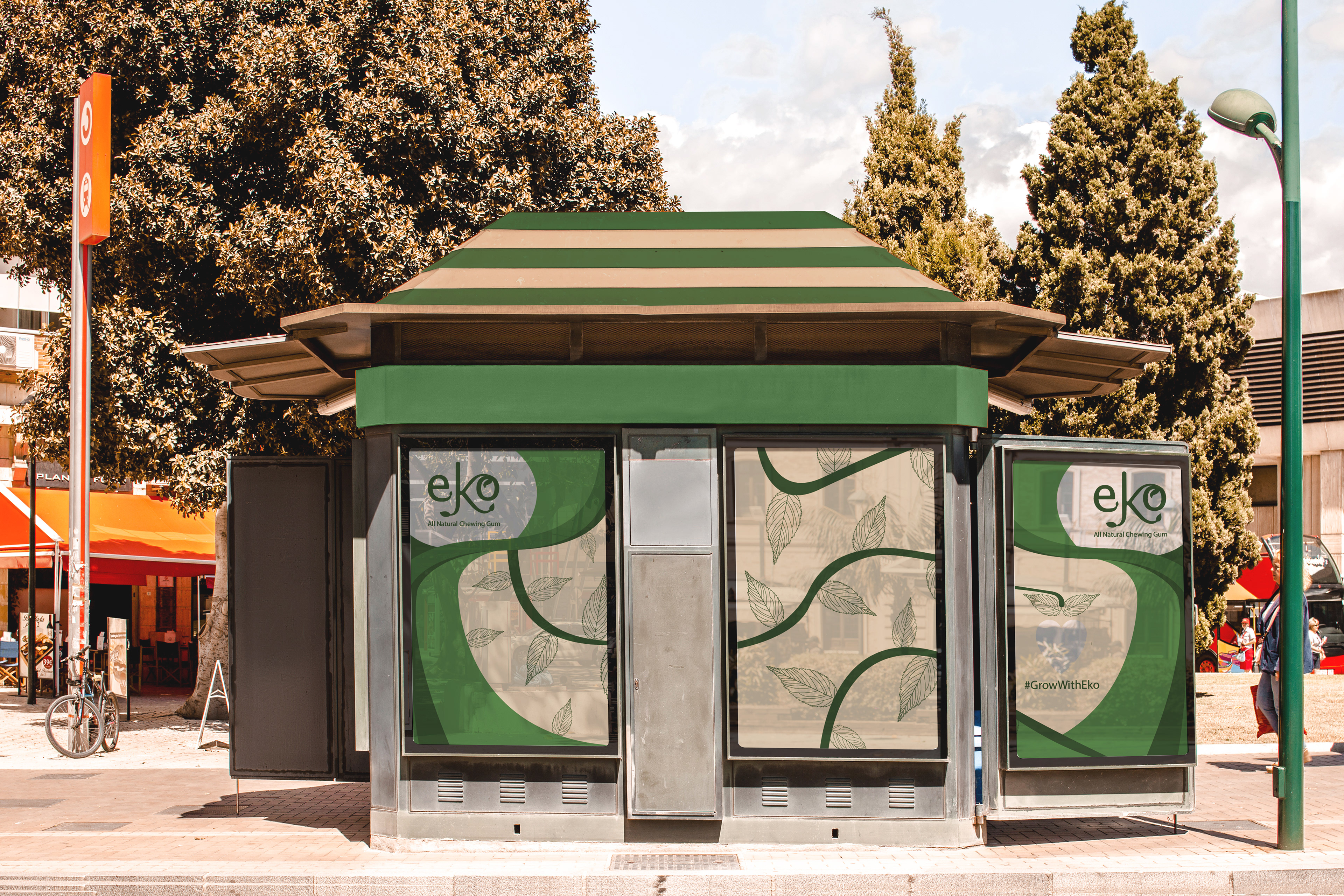 Ambient Marketing-Bus Shelter