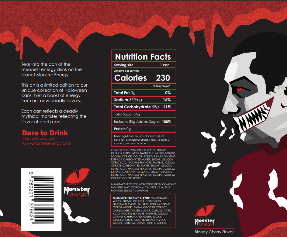 Dracula Label