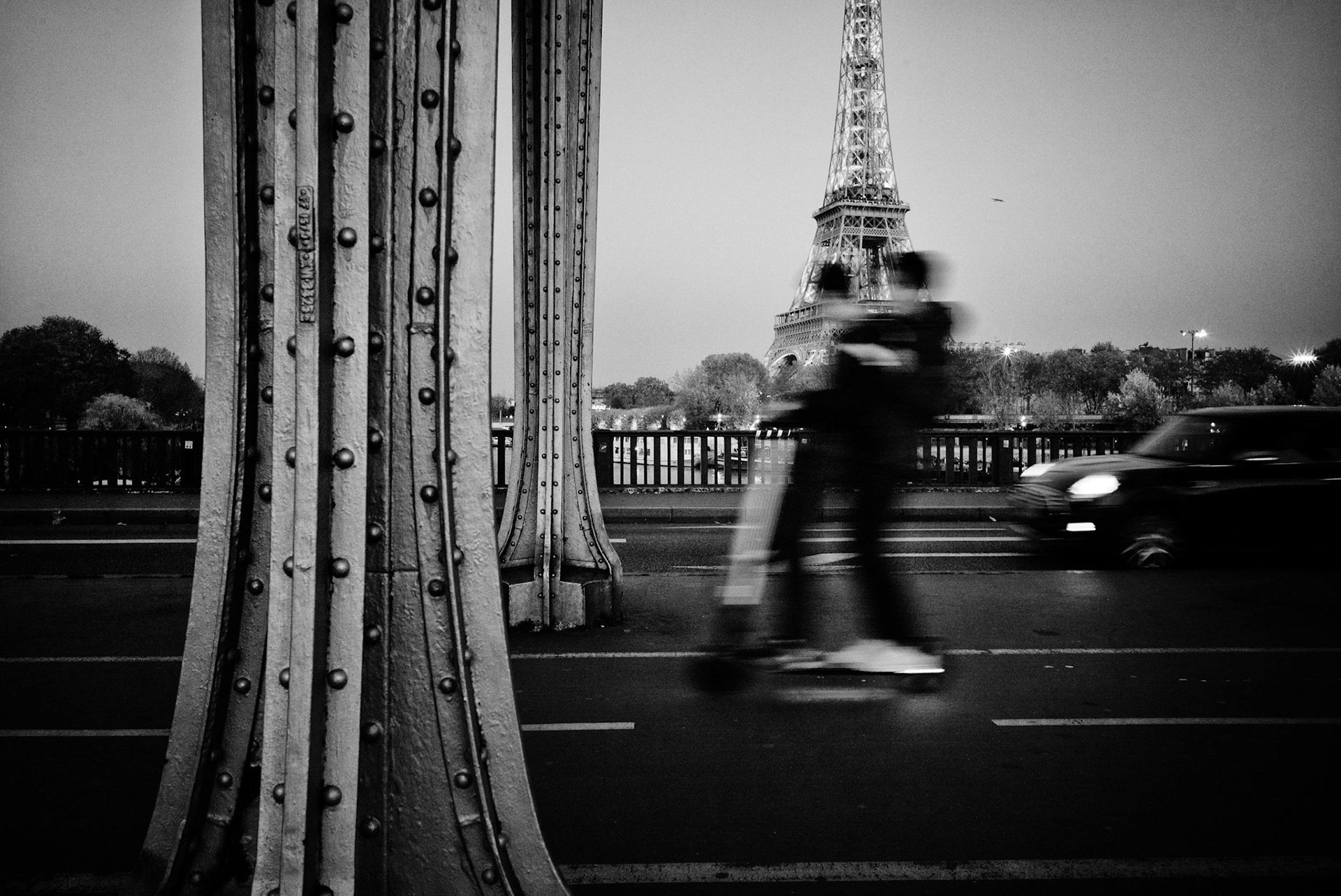 "that" Tower from "that" bridge. Love Paris.