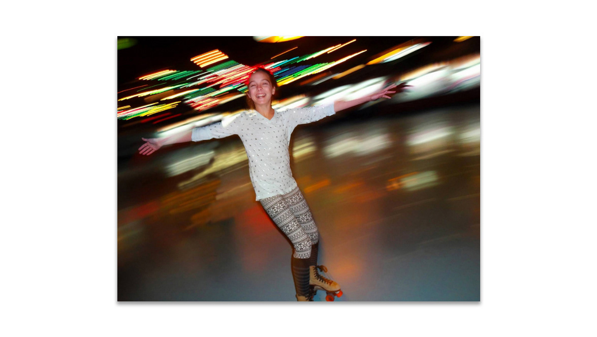 Roller Skater - New Moment New Ideas Gallery, Belgrade, Serbia