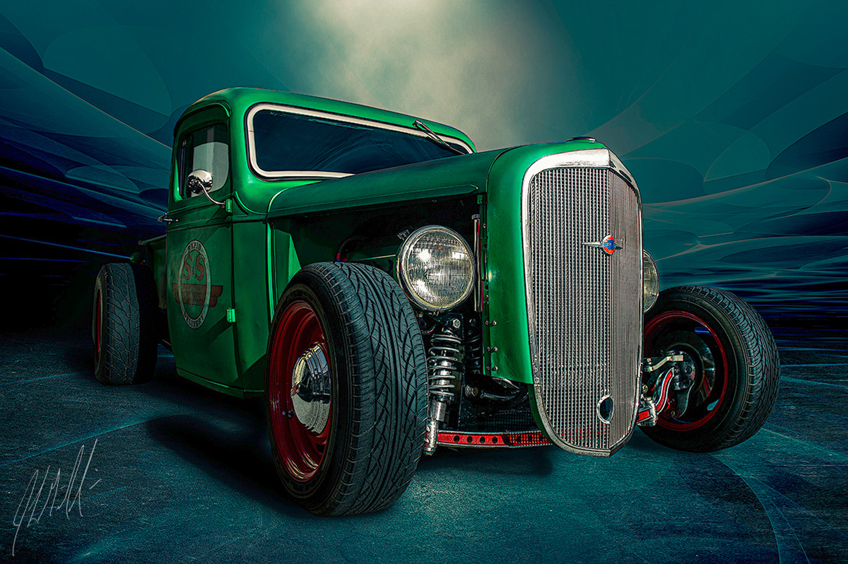 1936 Chevy Bobber Pick-up Truck