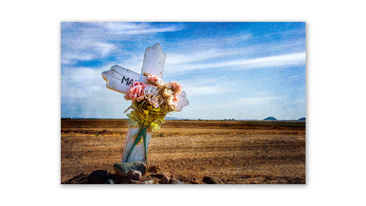 Unknown: Roadside Memorial - 6x6 Centre for Photography, Limassol, Cyprus