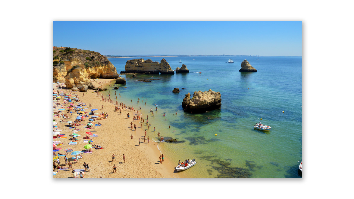 Praia da Dona Ana Beach (Lagos, Algarve, southern Portugal) - Blank Wall Photography Gallery, Athens, Greece