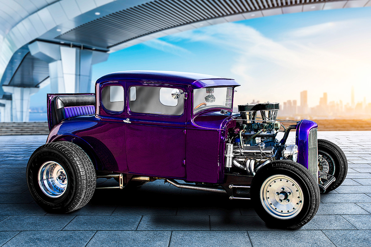 Hot Rod with Rumble Seat