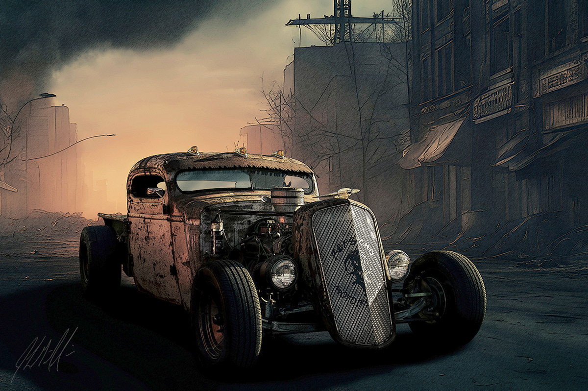 1939 GMC Rat Rod Truck