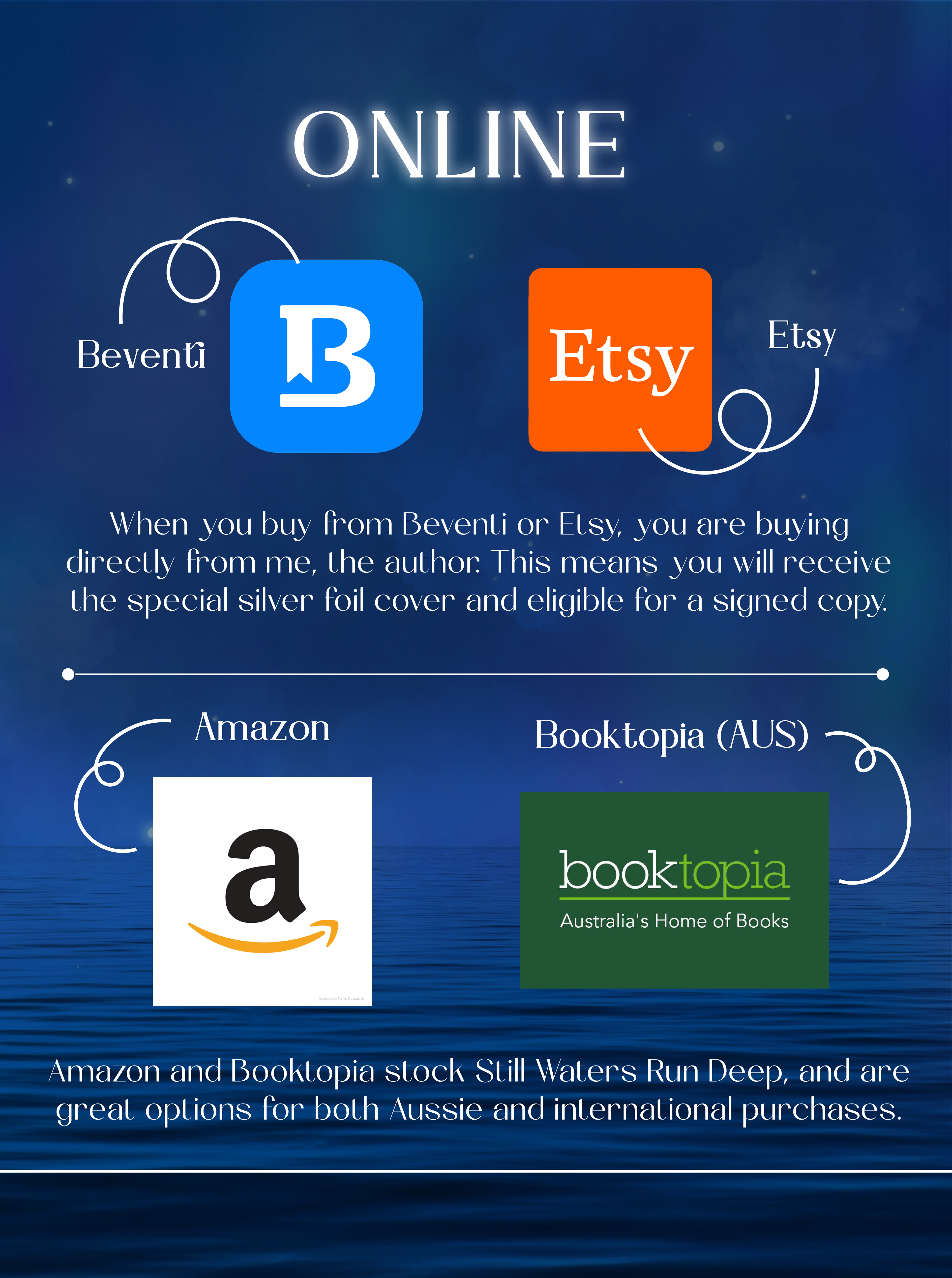 Online options for purchasing Still Waters Run Deep
