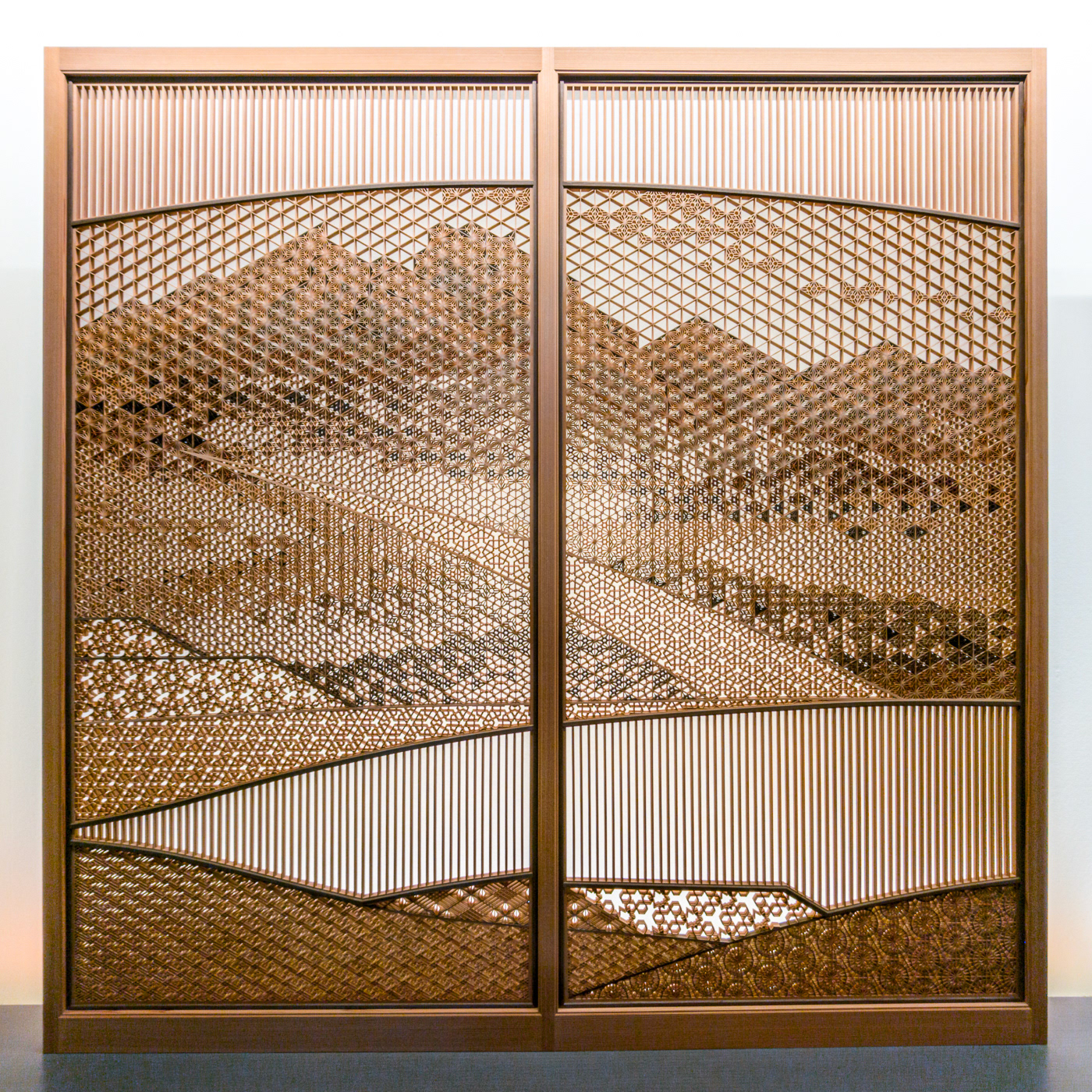 wooden screens