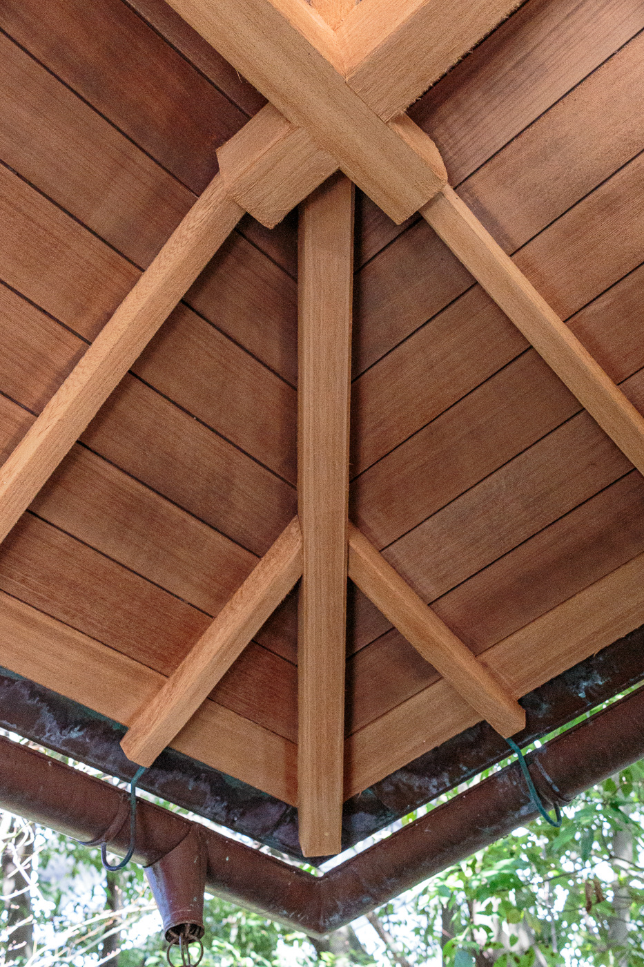 Gate roof