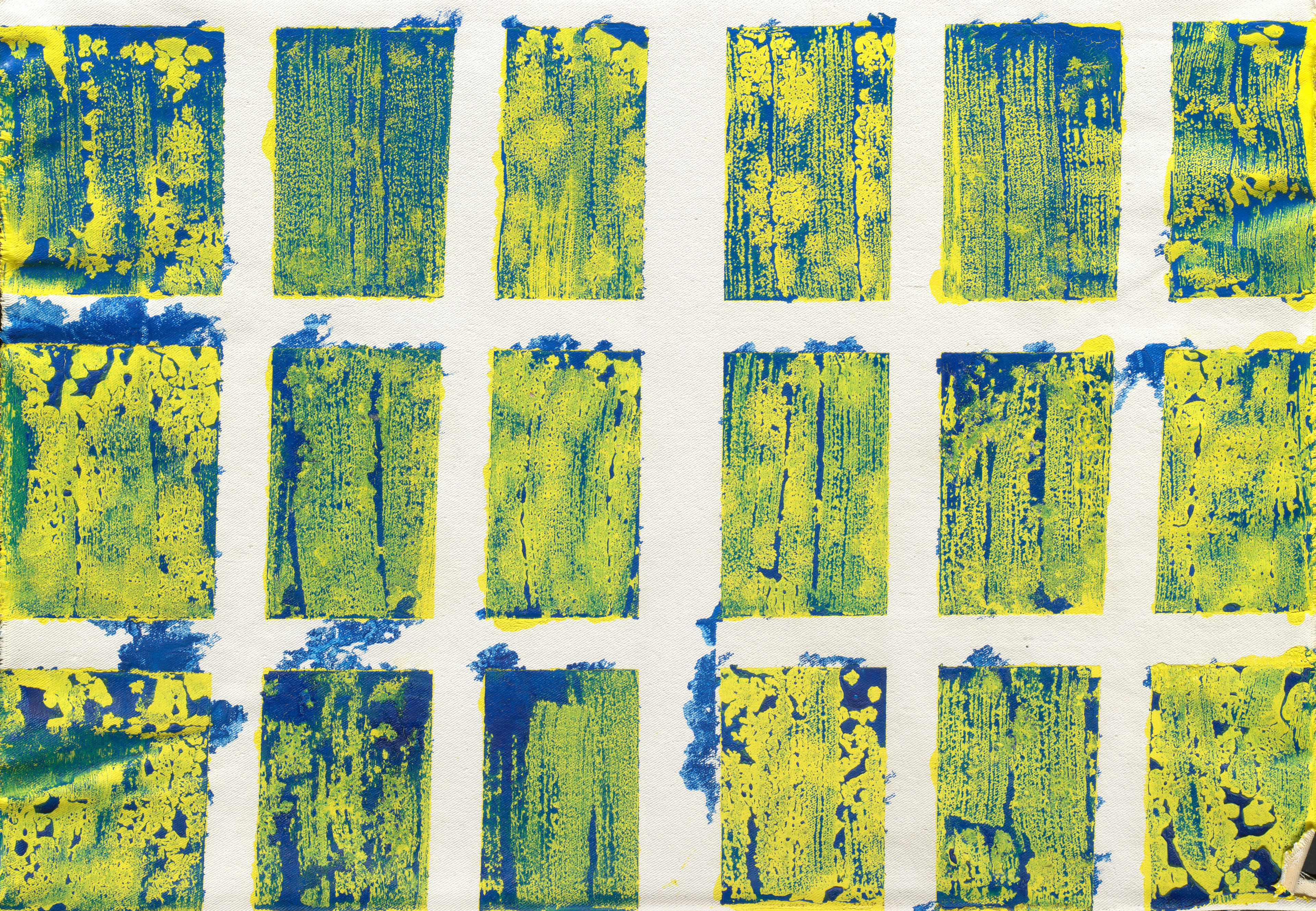 untergrund auf leinwand