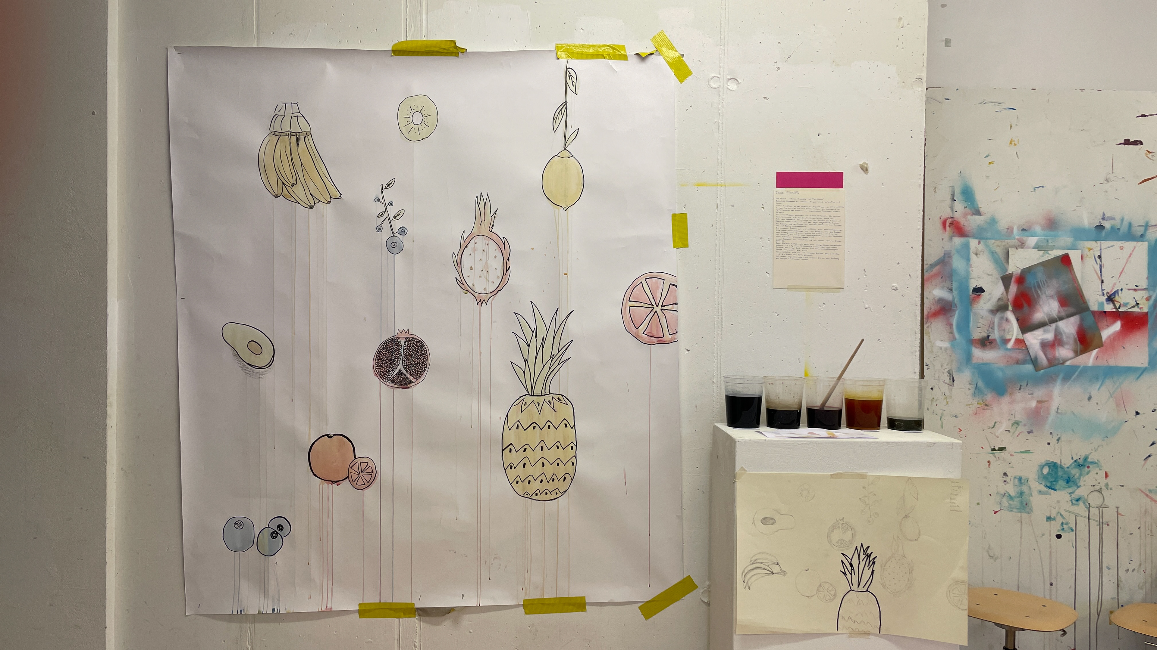 malen mit naturfarben