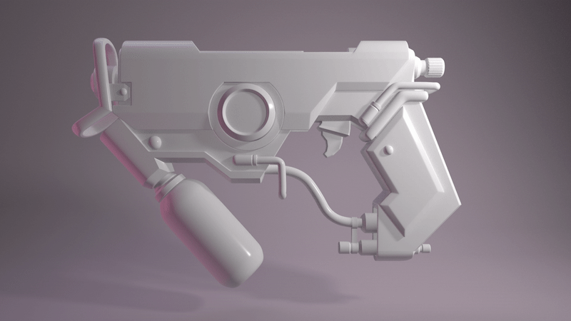 SciFi Gun | Turnaround