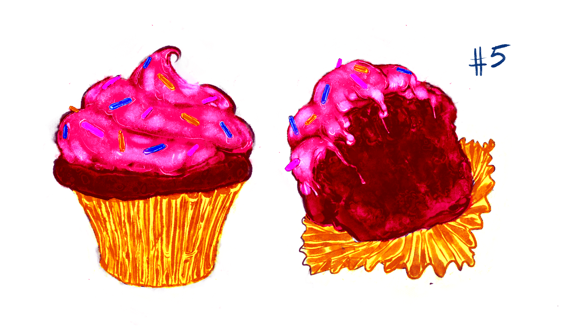 Pastryman | Cupcake Concept