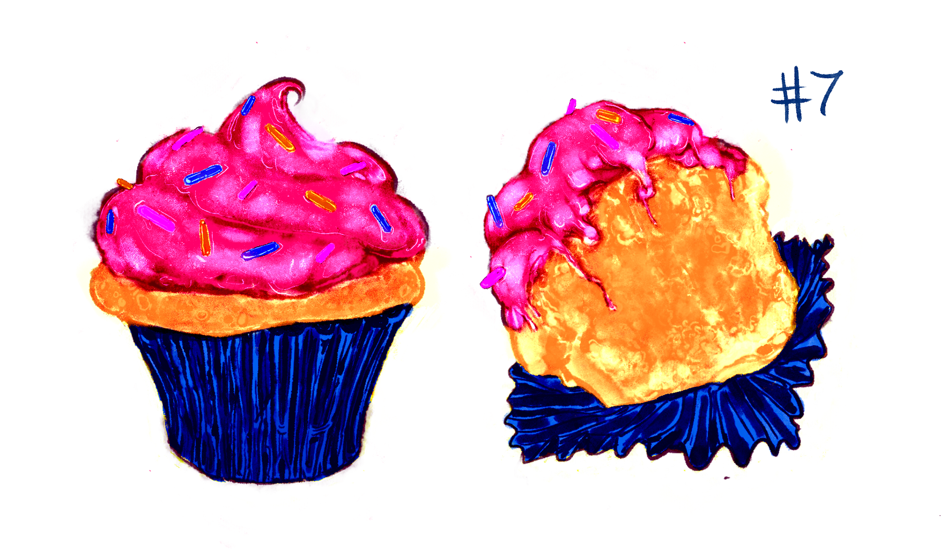 Pastryman | Cupcake Concept