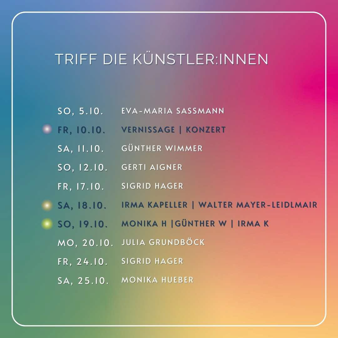 Triff die Künstler:innen