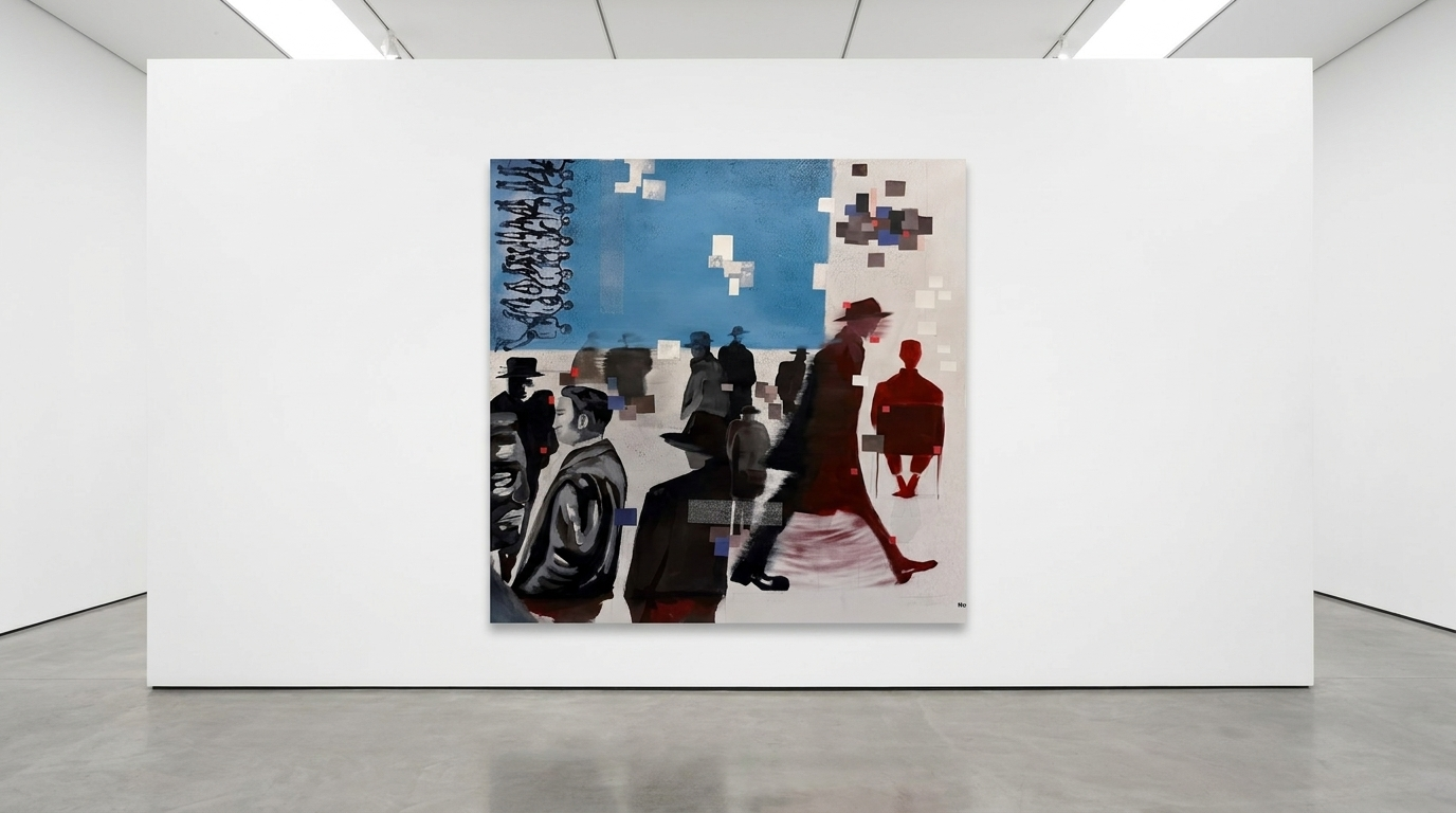  -    Fluxo    -   100 x 100 cm   -     Acrylic on canvas