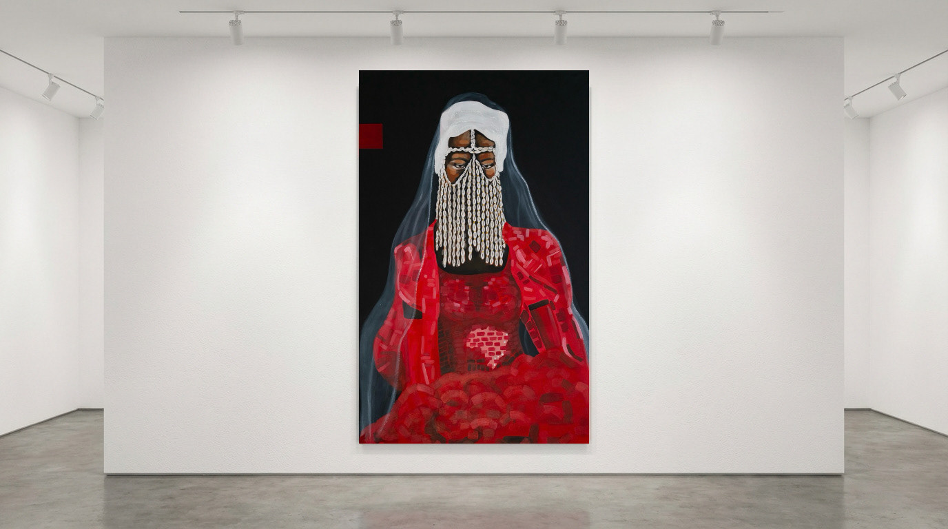  -    Noiva    -   160 x 100 cm   -     Acrylic on canvas