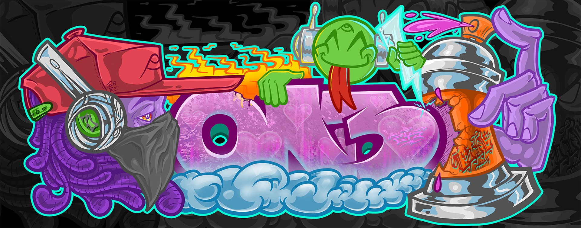 One Love Digital Artwork 
