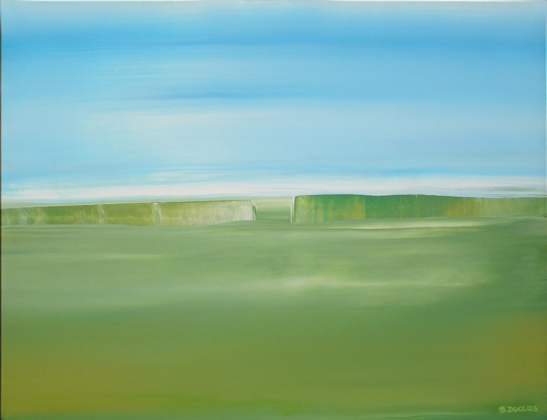 Abstract Huile/Châssis Entoilé 2006 116 x 89 cm