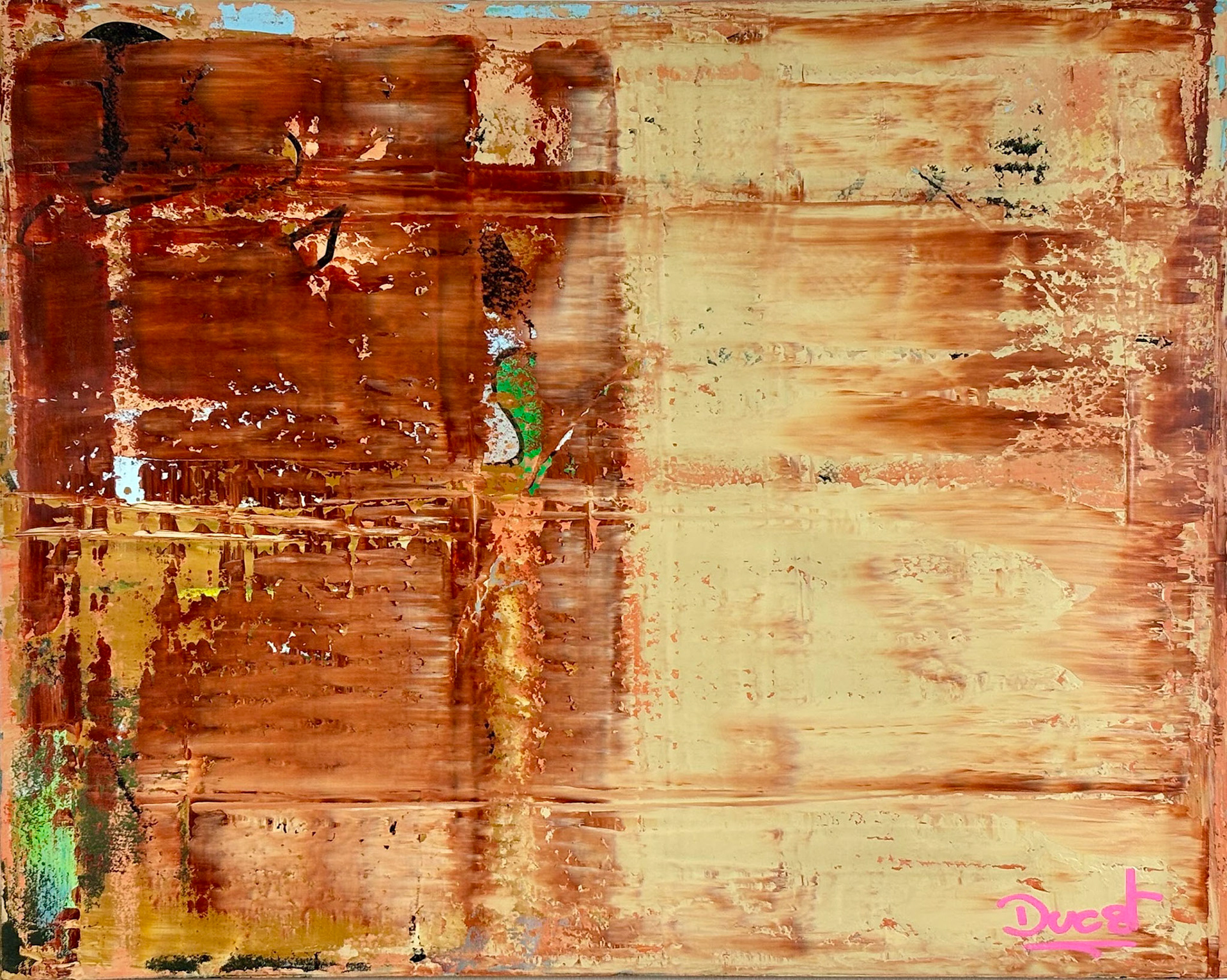 Abstraction Oublié Huile/Châssis Entoilé 2025 93 x 70 cm