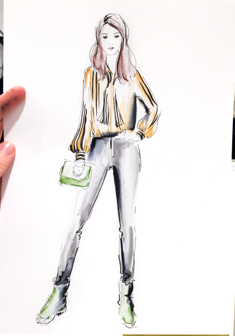Live Sketching for RIANI at van Tilburg