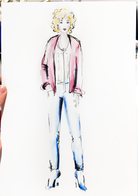 Live Sketching for RIANI at van Tilburg