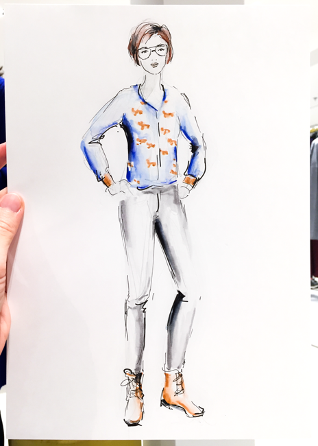 Live Sketching for RIANI at van Tilburg