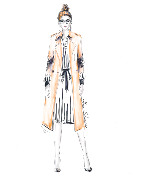 Demo Sketch // RIANI Fashion Booklet