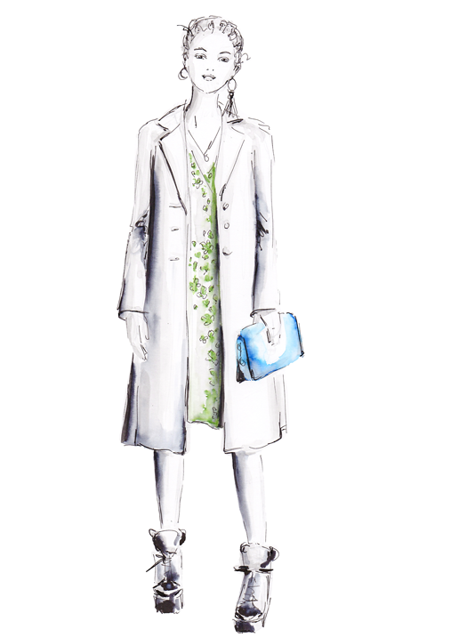 Warm-Up Illustration // Riani Fashion Booklet