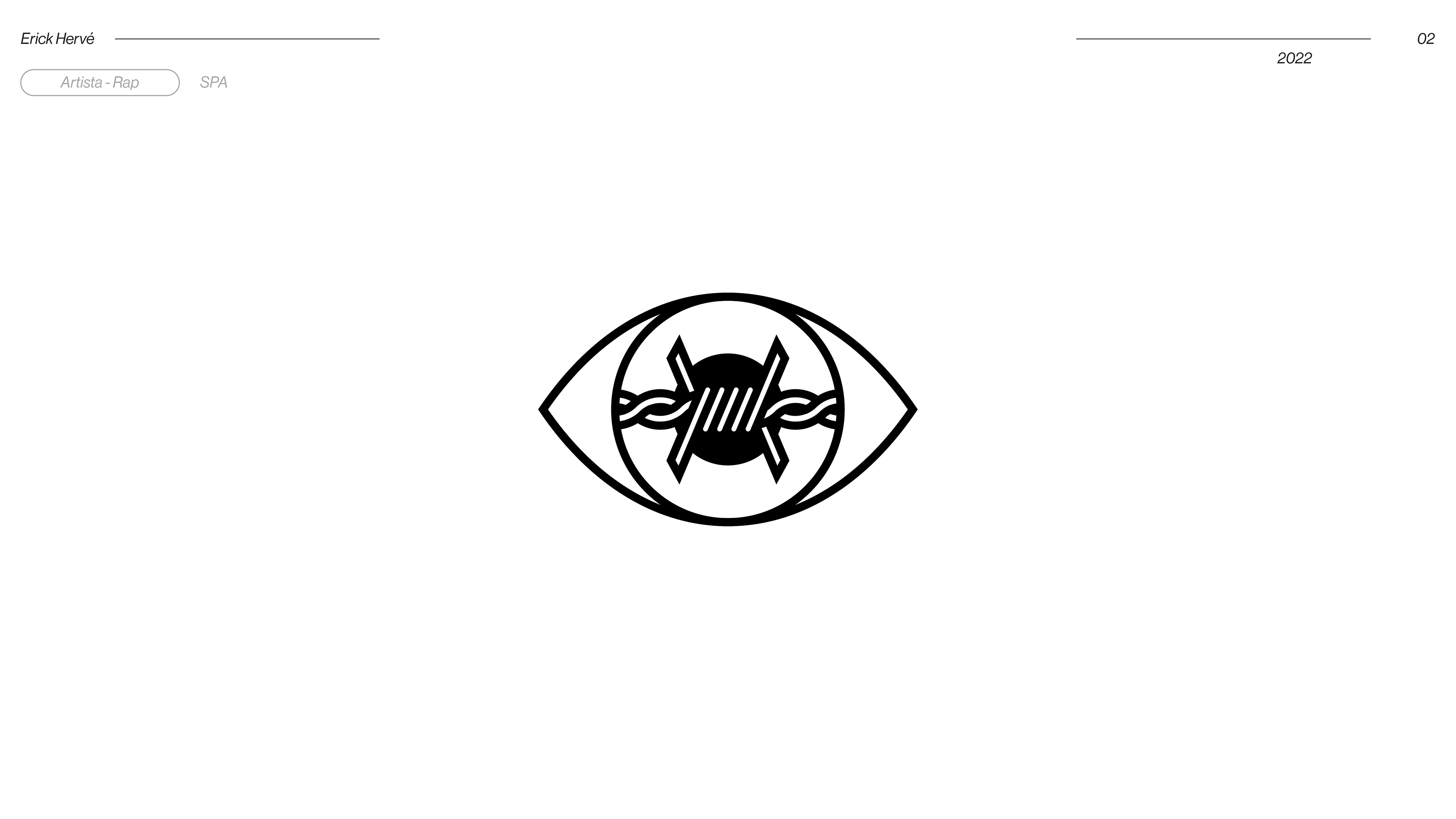 Black Day audiovisual production company logo, geometric owl symbol, brand identity by Samu Diaz Spain 2022