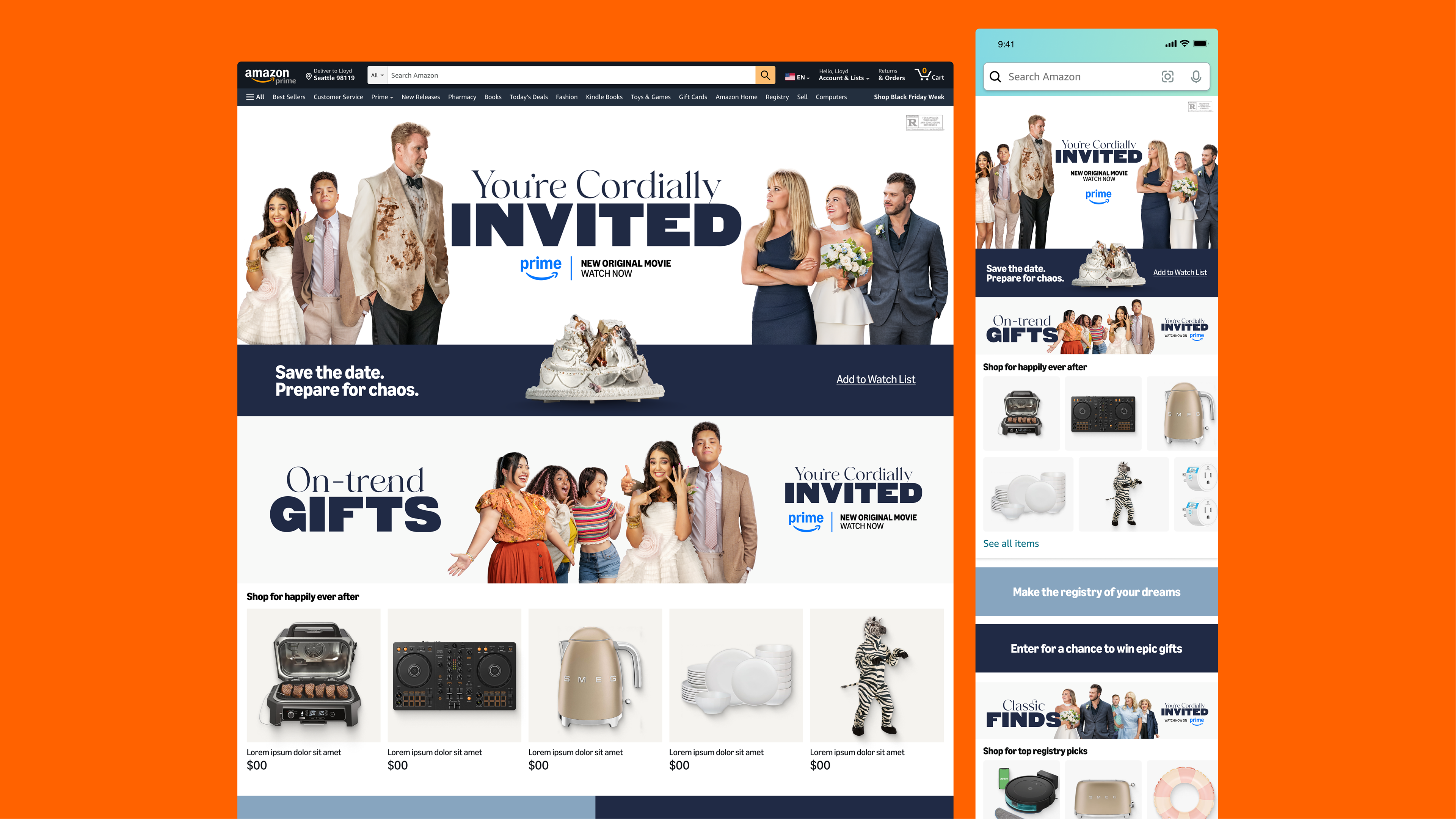Landing Page Design