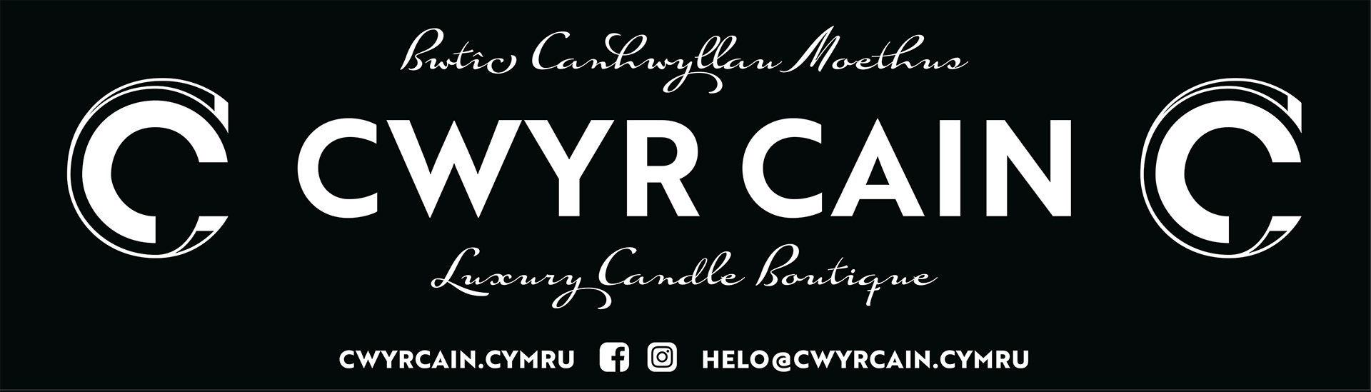 Once the logo was designed for CWYR CAIN different banners were designed
