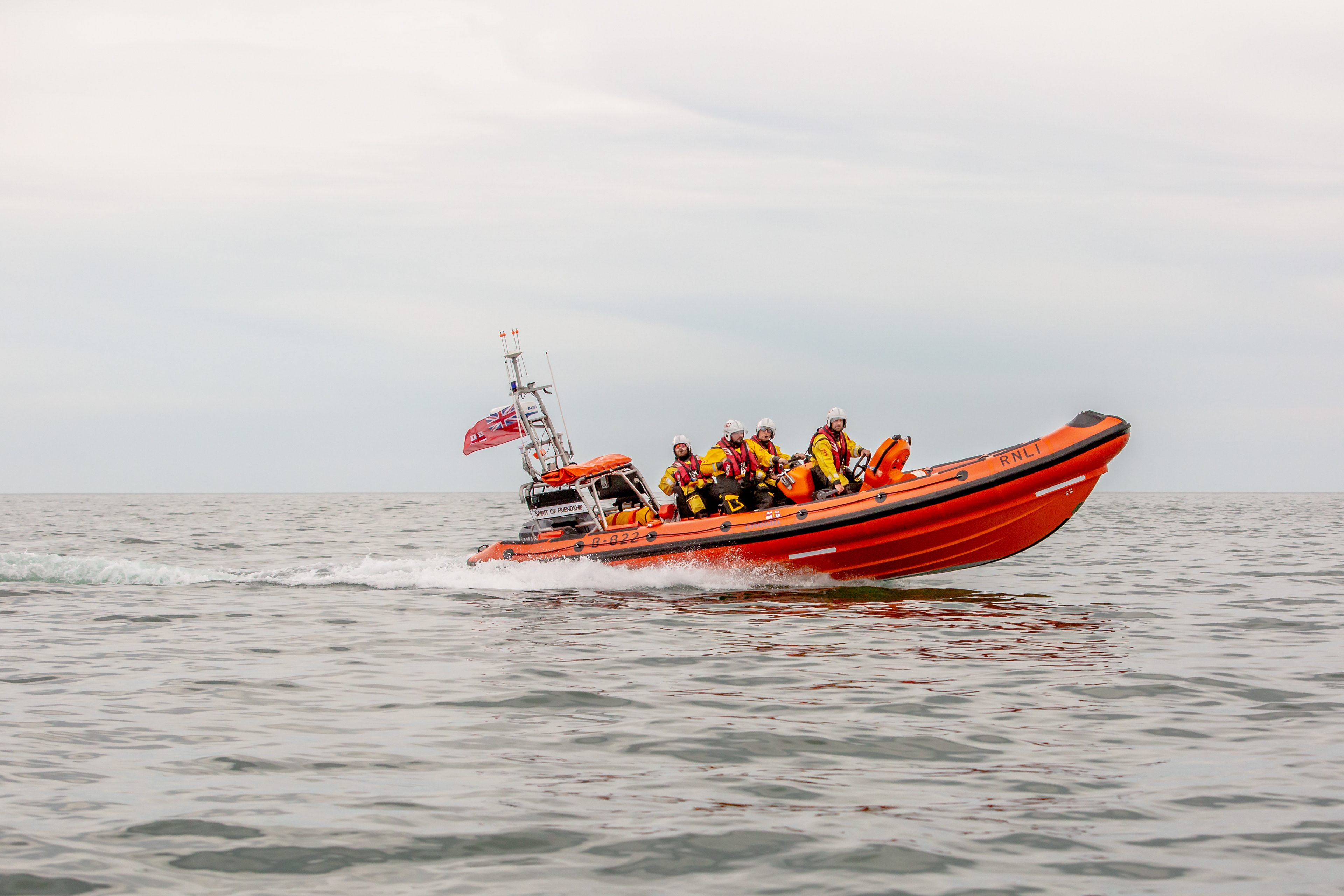 RNLI on the water