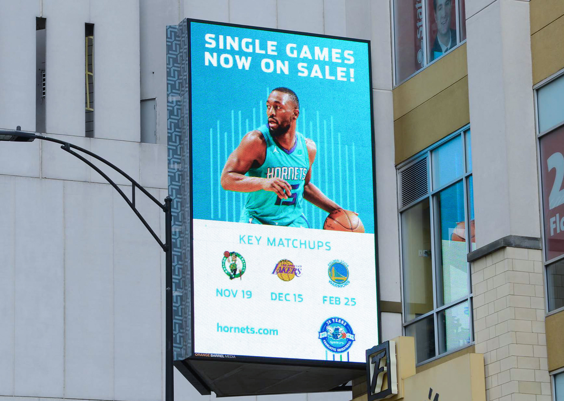 Uptown Charlotte - Epicentre - Digital Board Takeover