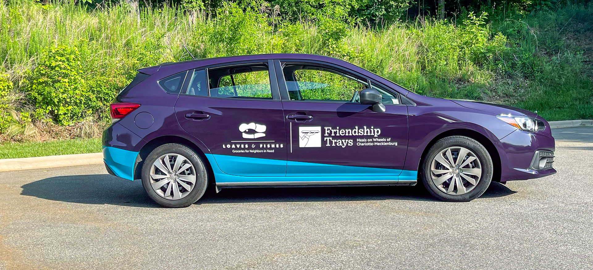 Charlotte Hornets + Loaves & Fishes | Vehicle Wrap