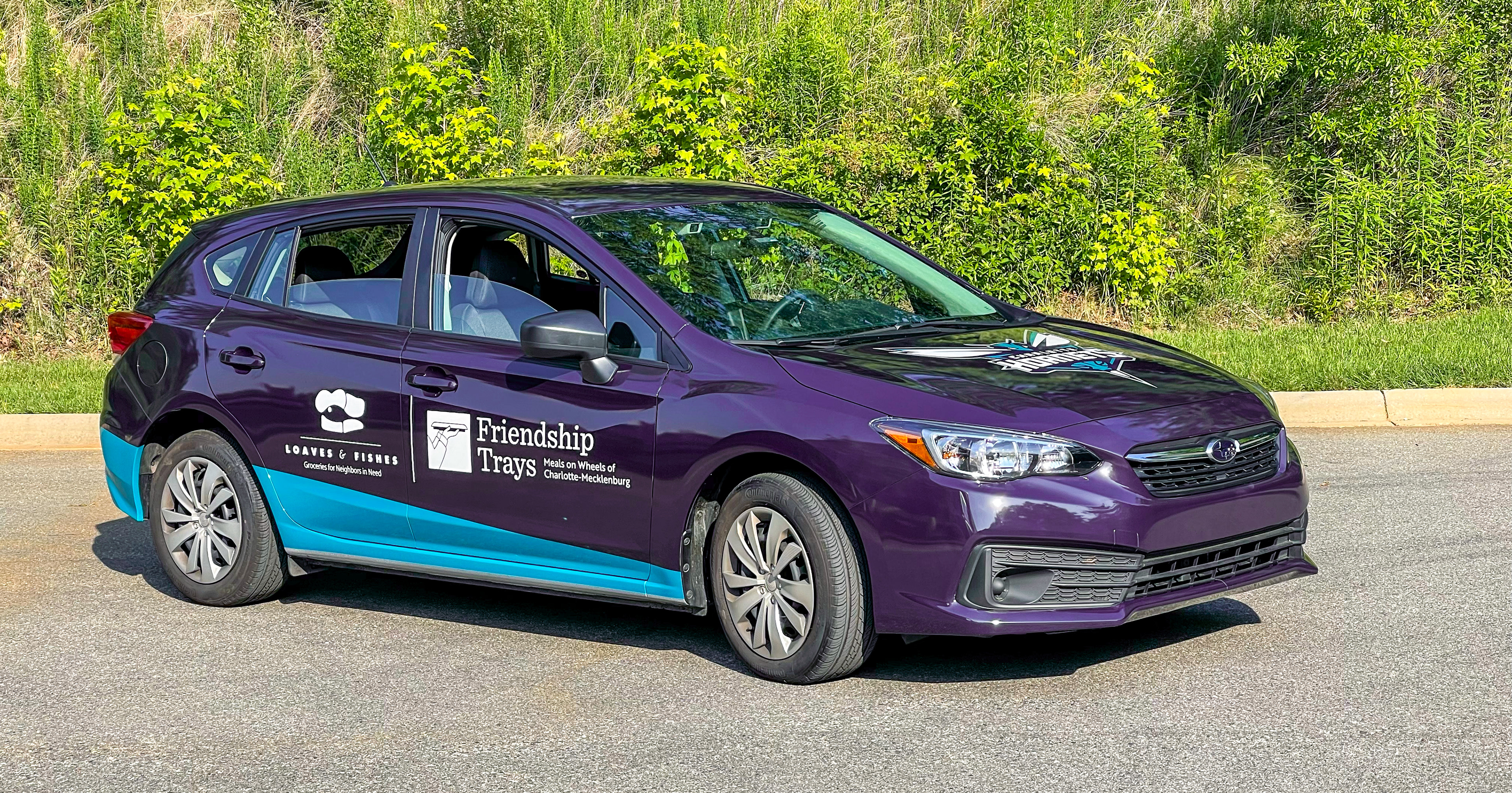 Charlotte Hornets + Loaves & Fishes | Vehicle Wrap