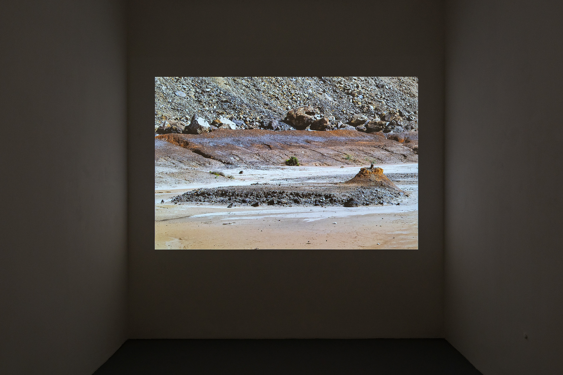 Videoinstallation "Line of Lode"