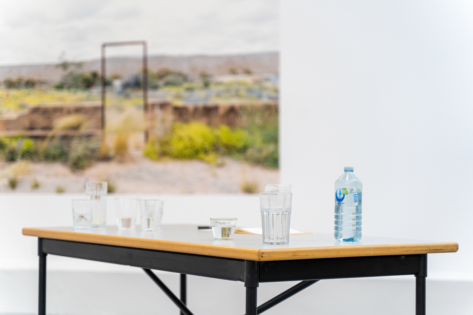 Rauminstallation "6:45"