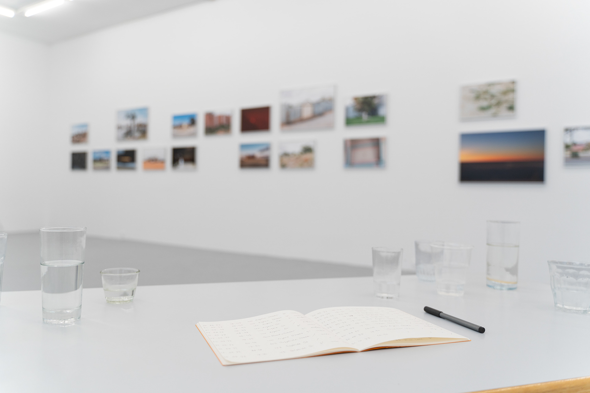 Rauminstallation "6:45"