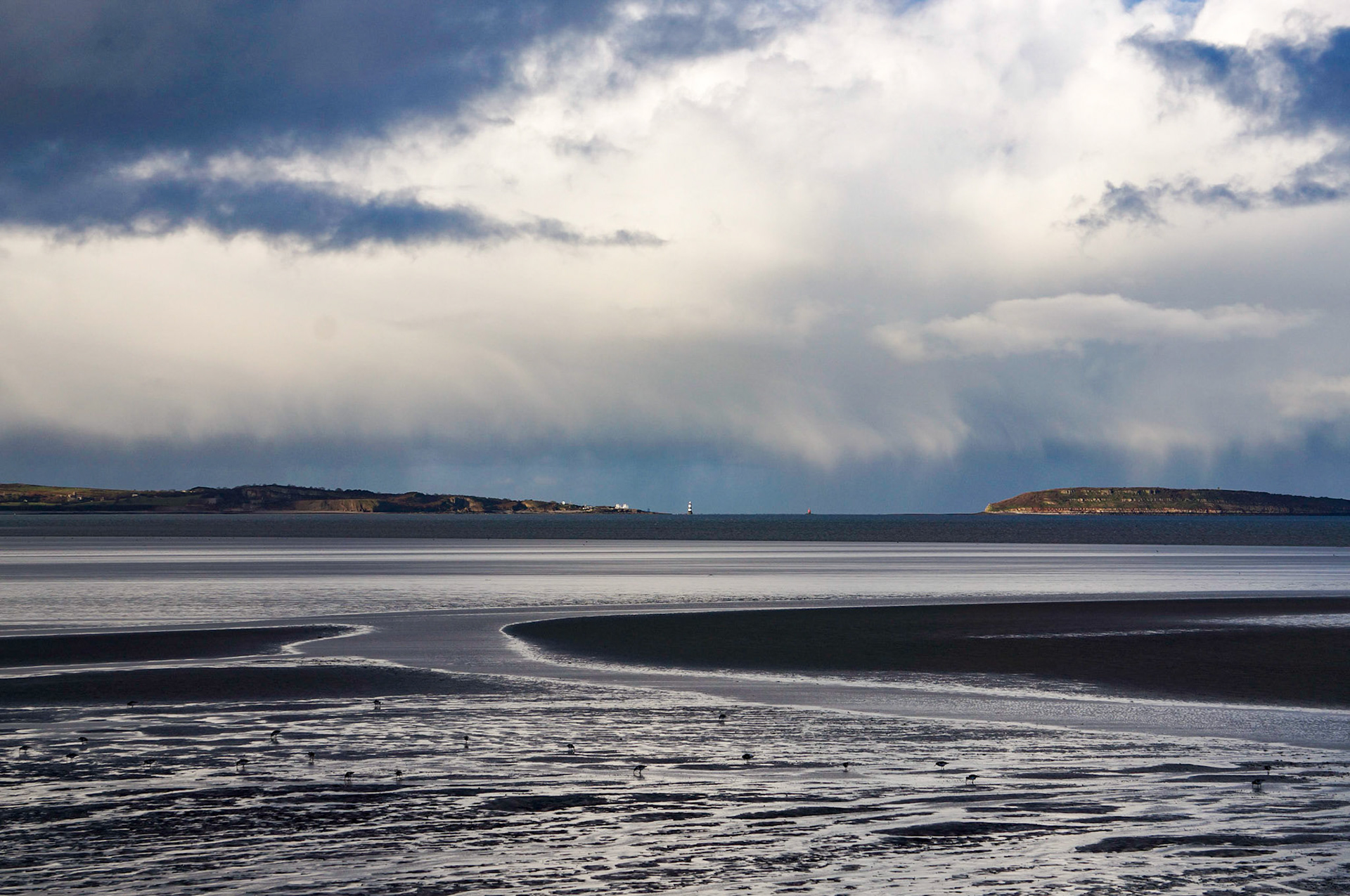 View towards Angelsey from Llanfairfechan