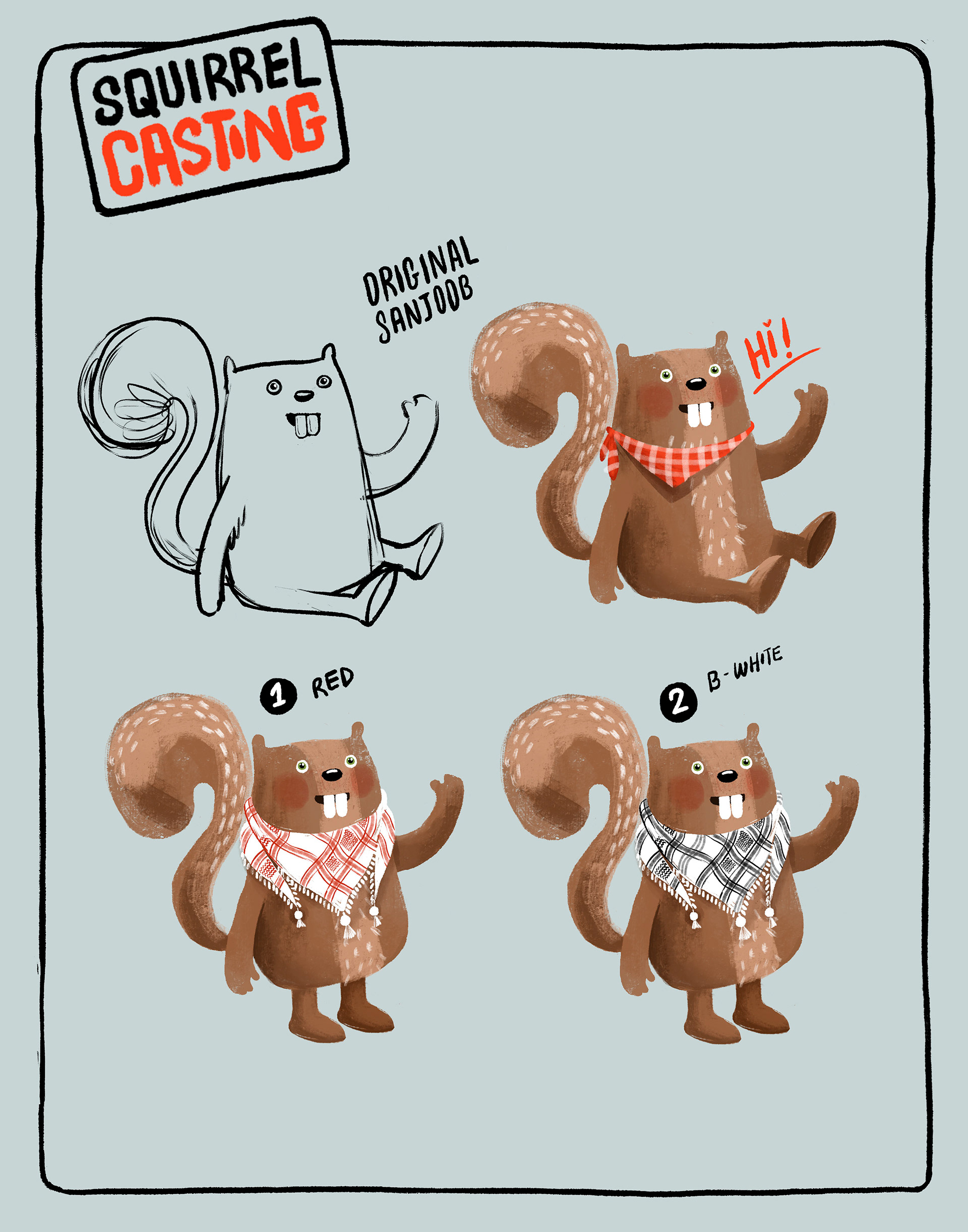 SQUIRREL CASTING