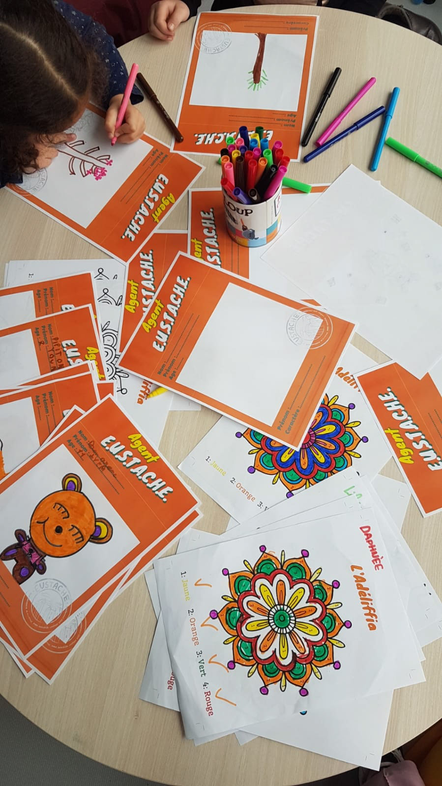 tests avec des enfants