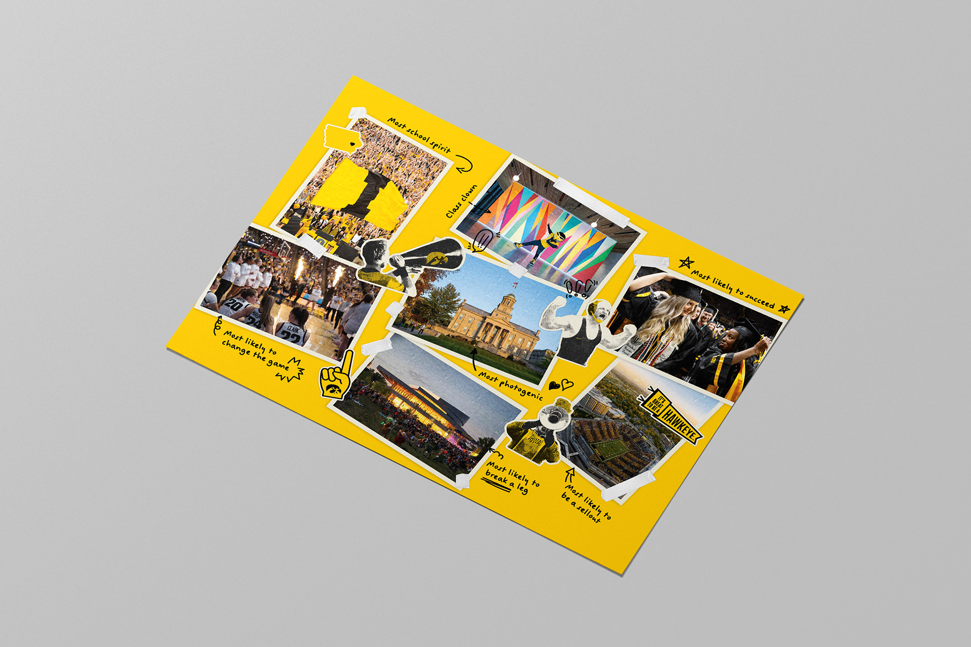 University of Iowa Admissions - Yield Postcard 2024