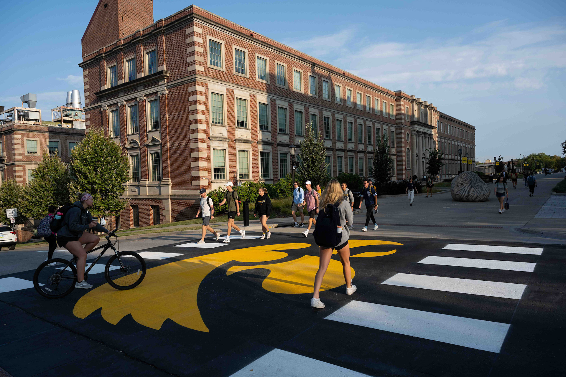 University of Iowa - Tigerhawk Crosswalk
