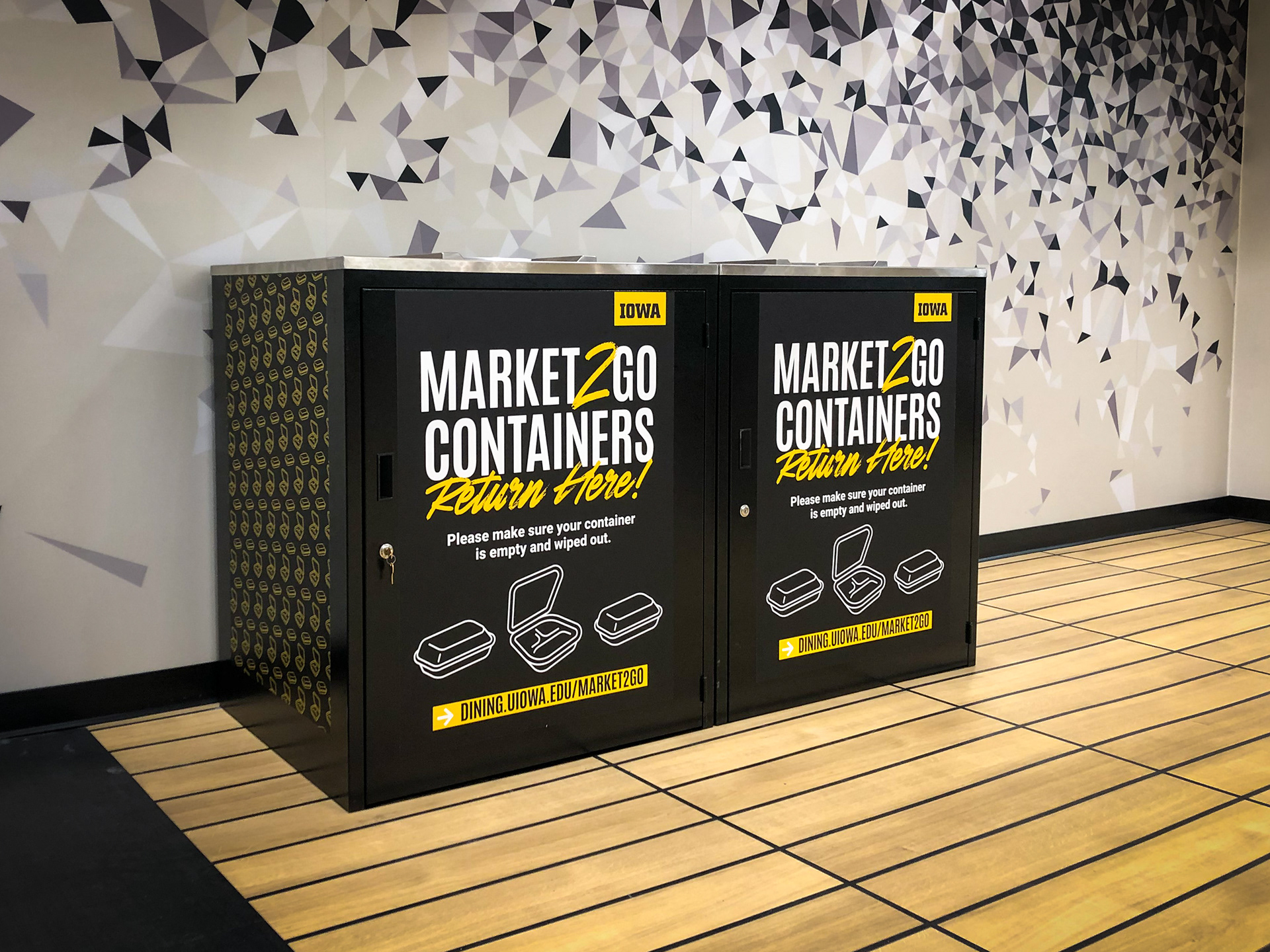 University Housing and Dining - Market2Go Return Bins 2021