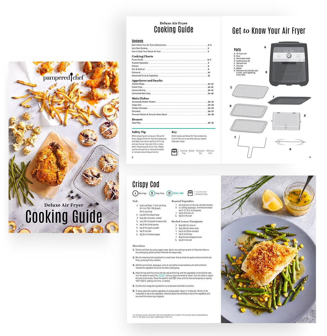 Deluxe Air Fryer Cooking Guide