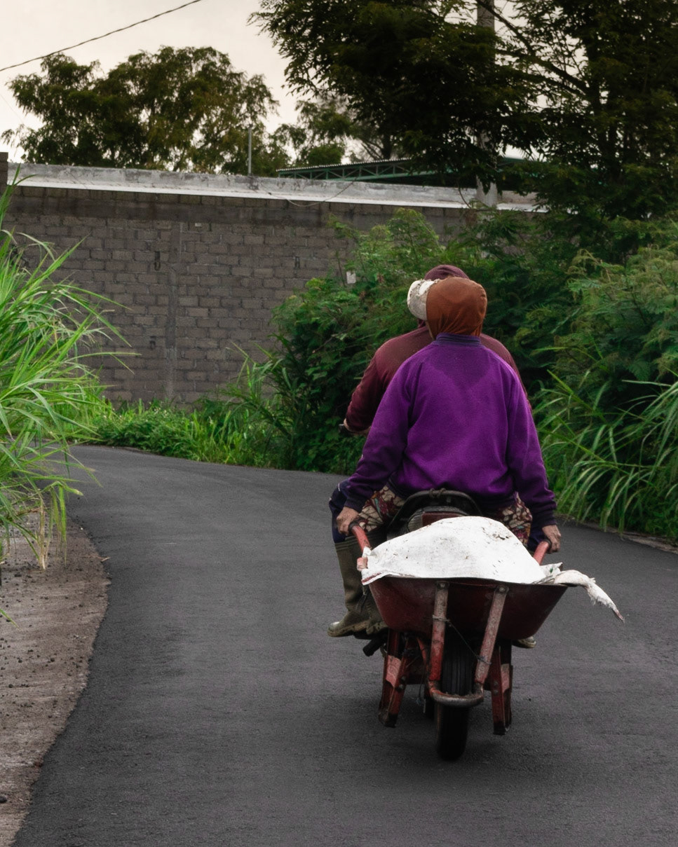 Motor bike in Bali